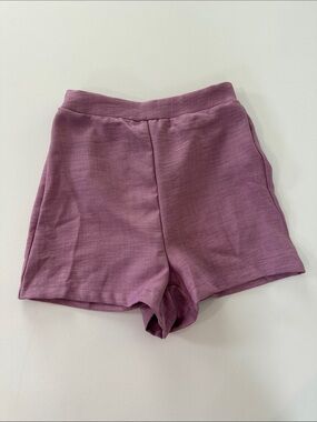 High-Waist Mauve Women's Shorts